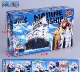 Mainan Model Kit One Piece Kapal Pirate Bajak Laut Assembled Model — 2