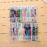 Pulpen Gel Set Warna Warni 1 Set 6 Pcs Motif Korea Kartun — 4
