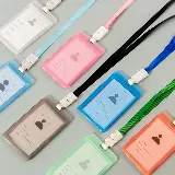 Name Tag Gantungan ID Card Holder Transparan Bantex — 2