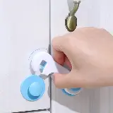 Pengaman Pintu Minimalis Kunci Laci Lemari Kulkas Baby Safety Lock — 10