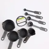 Set Pengukur Sendok Takar Ukur Bumbu Dapur Plastik 10 In 1 — 6