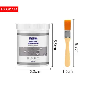 Jaysuing Lem Transparan Anti Bocor Waterproof Sealent Free Kuas