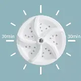 Mesin Cuci Mini Portable USB Ultrasonic Cuci Hemat dan Efisien — 3