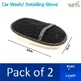 Kain Lap Sarung Tangan Microfiber Wax Gloves Wool Motor Exterior — 5