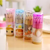 Pensil Warna & Peraut Pensil Warna 12 Pilihan Warna — 3