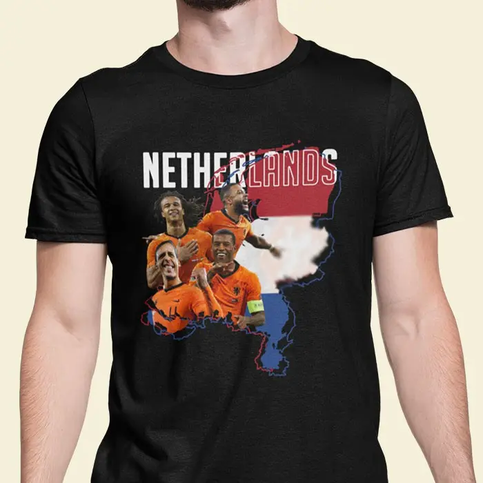 Kaos Bola Keren Printing Gambar Timnas Belanda Oranjem Inggris England