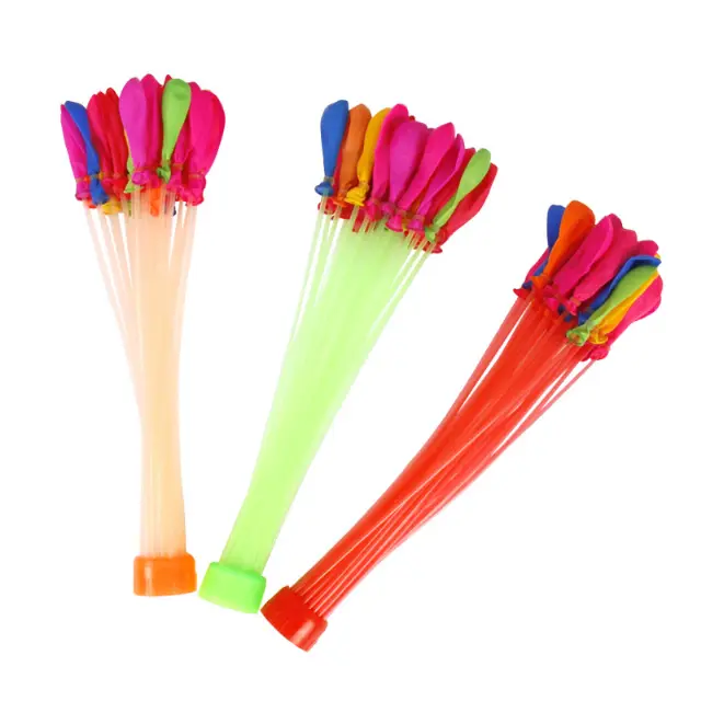 Balon Air Tiup Anti Bocor Magic Waters Ballons 11 PCS Aneka Warna