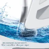 Sikat Toilet Lengkung Sudut Brush Golf Gagang Panjang — 4