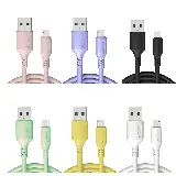 Kabel Data Charger Macaron Efisien Micro USB & Type C Fast Charging — 2