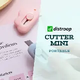 Mini Cutter Kecil Portable / Pemotong Kertas Lucu Korea — 3