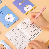 Buku Tulis Kecil Mini Note Book Memo Notepad Motif Kartun — 4
