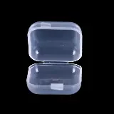 Kotak Tempat Perhiasan Bening Plastik Kecil Mini Box Serbaguna — 1