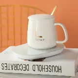 Pemanas Air Teh Kopi Portable Gelas Set Keramik Cangkir Mug Listrik — 2