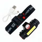 Lampu Senter Kepala Head Lamp Led 2 Mode 90? Waterproof Rechargeable — 1