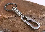 Karabiner Carabiner Gantungan Kunci Multifungsi Stainless Steel — 2