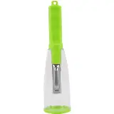 Pisau Kupas Buah Sayur Desain Tabung Model Gelas Stainless Peeler — 9