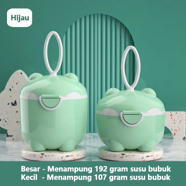 Kotak Tempat Penyimpanan Susu Bubuk Bayi Portabel Mini