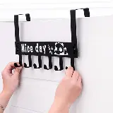 Gantungan Pintu Kamar 6 Kait Tanpa Paku dan Bor — 1