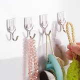 Gantungan Hook Magic Multifungsi 6 Pcs, Kuat dan Mudah Digunakan — 1