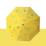 Payung Lipat Motif Buah Lemon Alpukat Jeruk Murah Import — 8