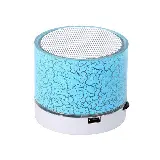 Speaker Bluetooth Mini Portable Motif Retak Lampu Led Super Bass — 1