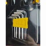Set Obeng Kunci L LBX Tools Screwdriver With Hex Key 9 in 1 — 4