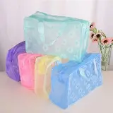Tas Plastik Transparant Anti Air Pouch Make Up Travelling Bag — 5