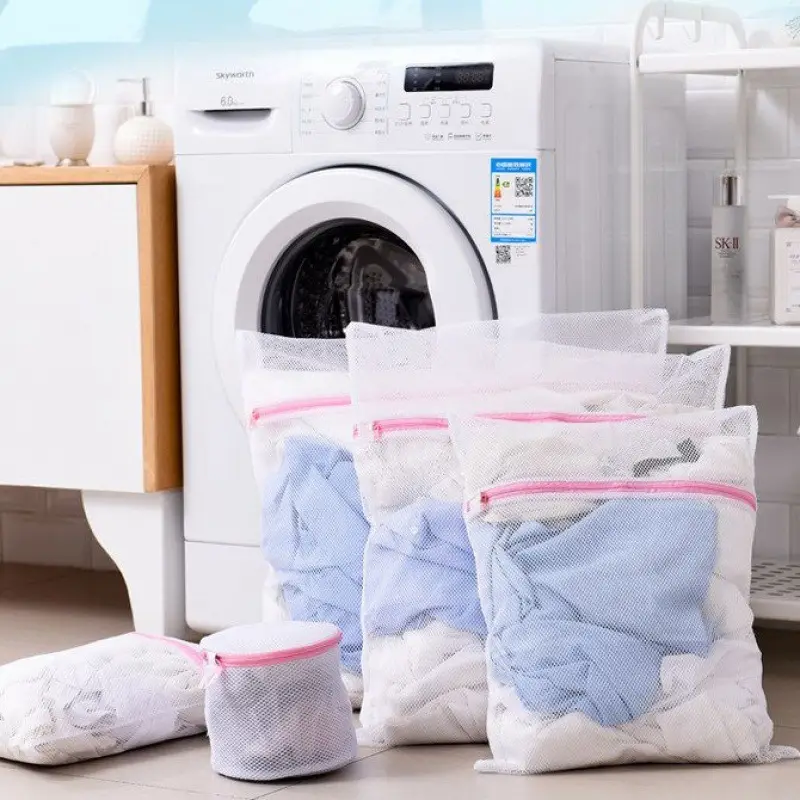 Tas Pencuci Pakaian Baju Kotor Laundry Bag Net 40x50