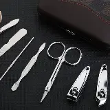 Set 7 Pcs Gunting Kuku Nail Art Set Perlengkapan Manicure Pedicure — 5