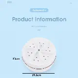 Mesin Cuci Mini Portable USB Ultrasonic Cuci Hemat dan Efisien — 5