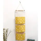 Storage Bag Gantung Kain Kanvas Organizer Storage 3 Sekat Korea — 1