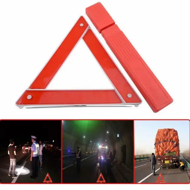 Segitiga Pengaman Lipat Darurat Reflektor Mobil Emergency Triangle