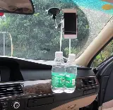 Tempat Hp Phone Handphone Holder Mobil Jepit Soft Tube Tempel Kaca — 4