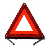 Segitiga Pengaman Lipat Darurat Reflektor Mobil Emergency Triangle — 4