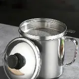 Saringan Penyaring Ampas Sisa Minyak Goreng Bekas Stainless 1.3 Liter — 2