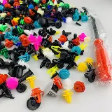 Paku Baut Rivet Murklip Aksesoris Bemper Dashboard Mobil 200Pcs — 4