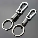 Karabiner Carabiner Gantungan Kunci Multifungsi Stainless Steel — 5
