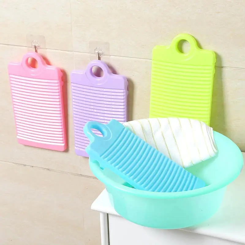 Papan Cuci Cucian Baju Pakaian Kaos Kaki Plastik Mini Washboard