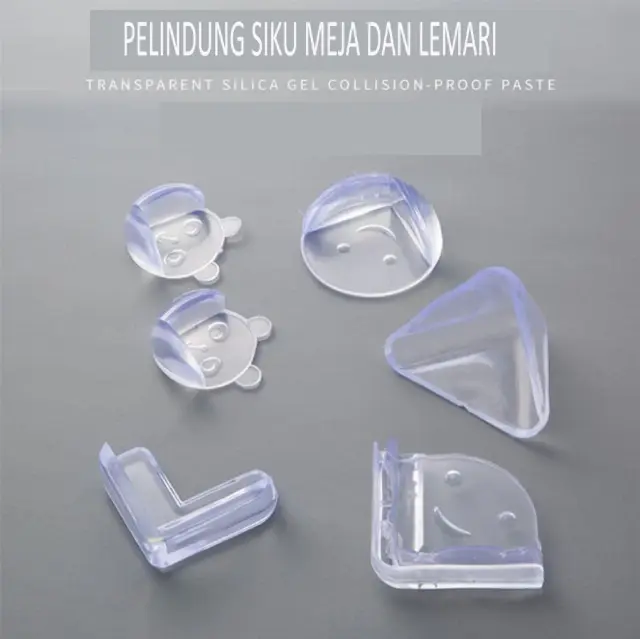 Pelindung Sudut Meja / Karet Pelindung Sudut Meja Silikon