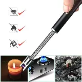 Korek Api Elektrik Lighter Usb Rechargeable Windproof Pulse — 4