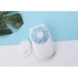 Kipas Angin Portable 2 IN 1 Cute Pocket Mini Fan USB 3 Kecepatan — 8