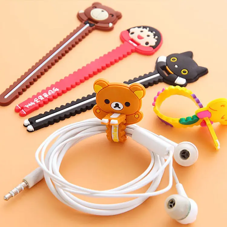 Tali Pengikat Kabel Charger Listrik Lucu Cord Holder 3d Acc Hp