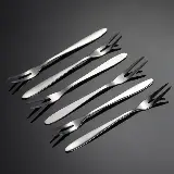 Garpu Buah Dessert Stainless Steel unik — 2