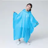Jas Hujan Model Poncho Waterproof untuk Anak dengan Bahan EVA Tebal — 9