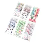 Set Pulpen Ballpoint Gel Mekanik Lucu Karakter Isi 6 Pcs — 3