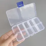 Kotak Obat Tempat Penyimpanan Obat Aksesoris 10 Sekat Multifungsi — 1