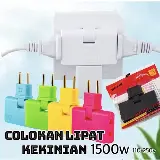Steker Listrik Power Socket Stop Kontak Colokan Lipat 3in1 — 8