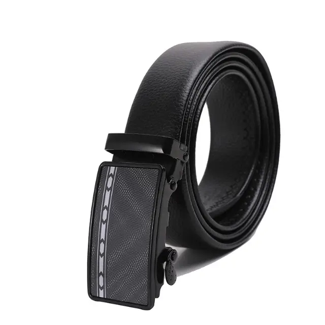 Sabuk Ikat Pinggang Model Rel Fashion Belt Rel Pria