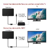 Antena Tv Televisi Digital Indoor Penguat Sinyal High Gain Taffware — 4