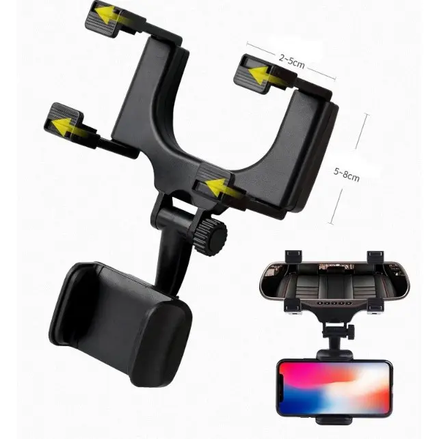 Phone Holder Dudukan Tempat Hp Kaca Spion Mobil Universal Car Rearview